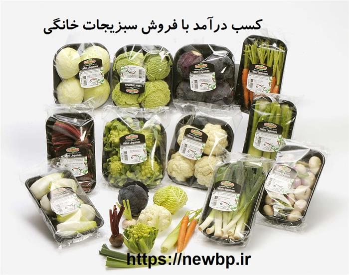 کشب درآمد با فروش سبزیجات خانگی