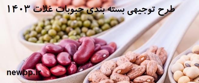 طرح توجیهی بسته بندی حبوبات غلات